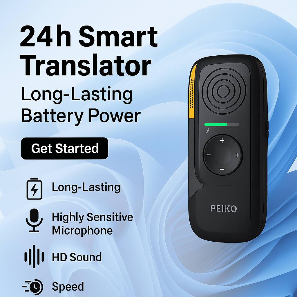 Portable AI Language Translator