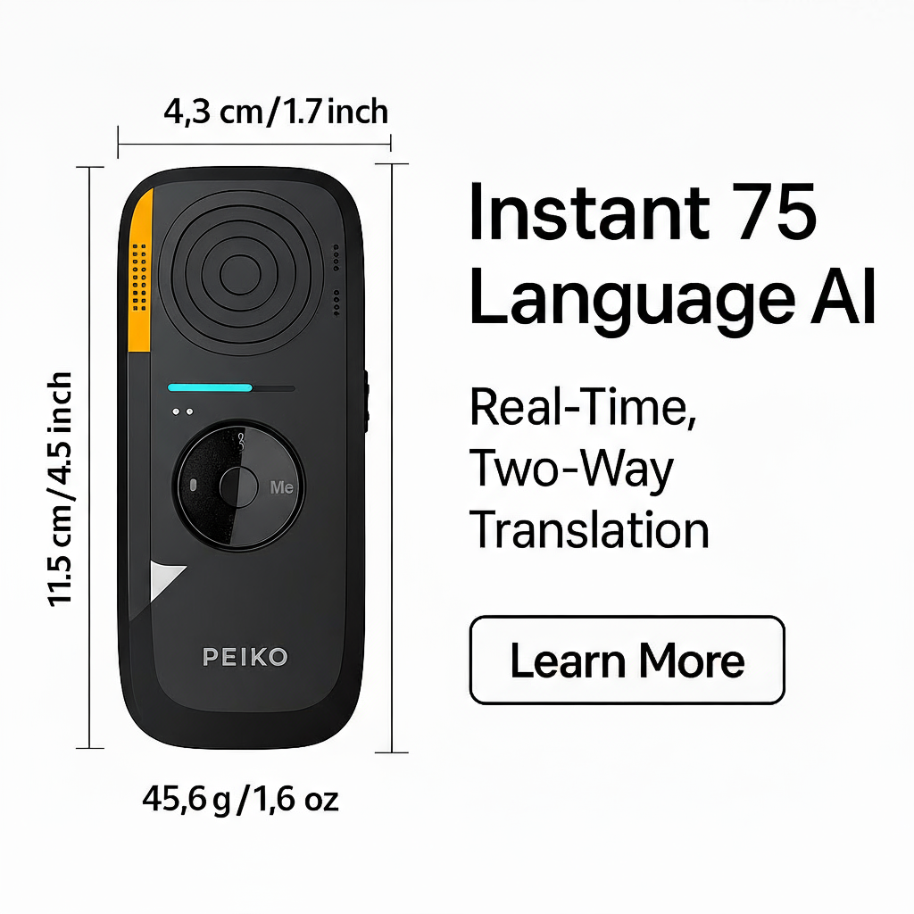 Portable AI Language Translator
